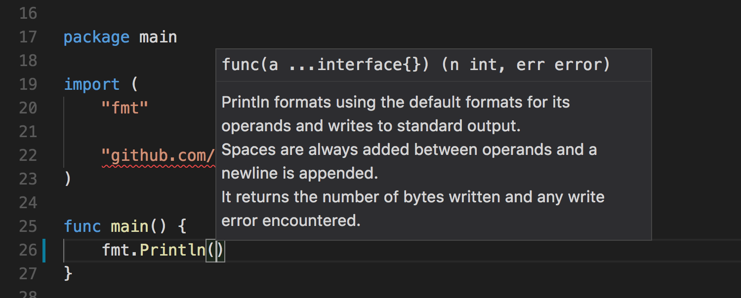 VSCode intellisense text wrap not correct for godoc ยท Issue #1461 ...