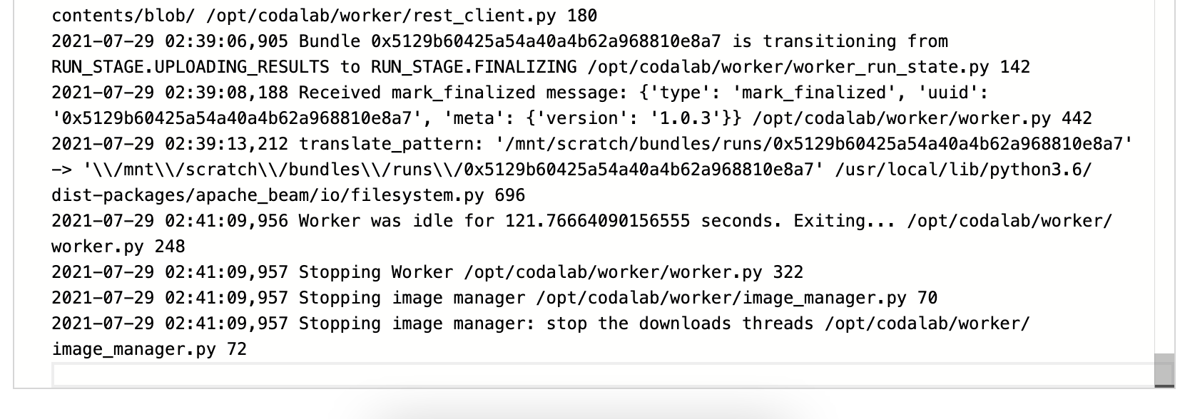Workers not properly stopping and stuck in cleanup · Issue #3729 ...