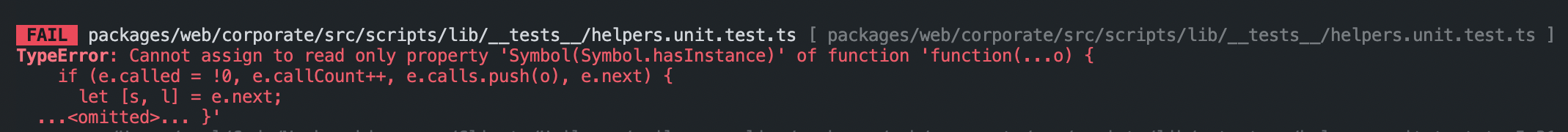 [0.18.1] TypeError: Symbol.hasInstance is read-only · Issue #1671 ...
