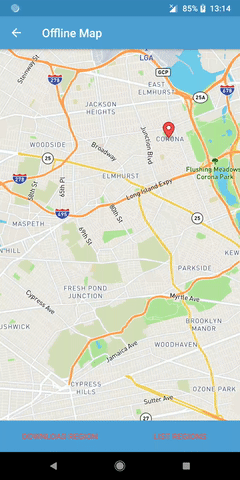 markers when offline