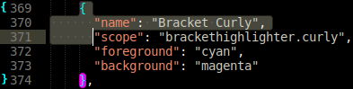 Problem with highlighted bracket and text selection in ST3.1 · Issue ...