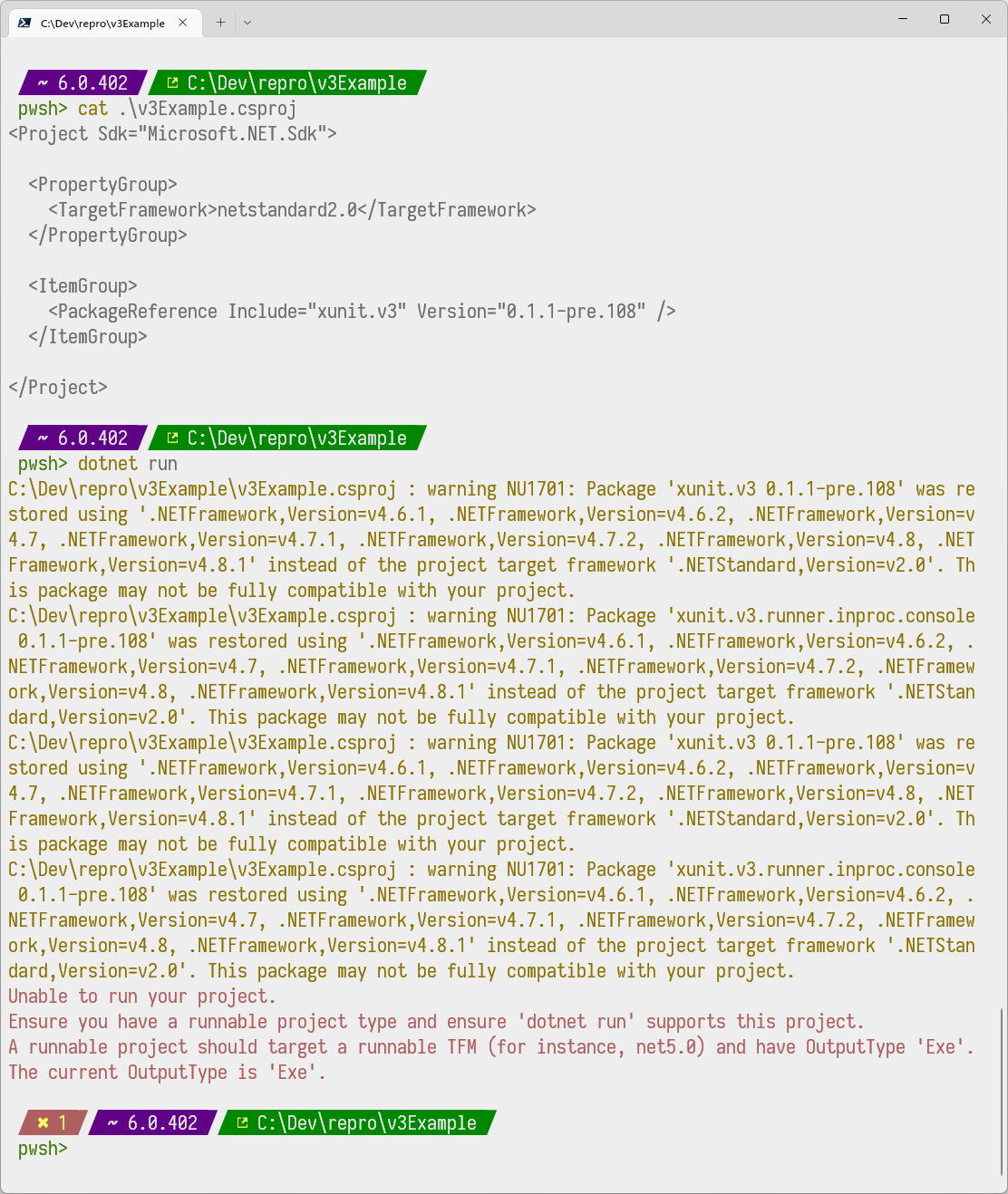 xunit visual studio runner for netstandard · Issue 1646 · xunit/xunit