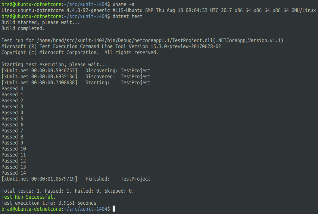 Testing stops after 10 Debug.Assert()'s on Linux · Issue 1404 · xunit/xunit · GitHub
