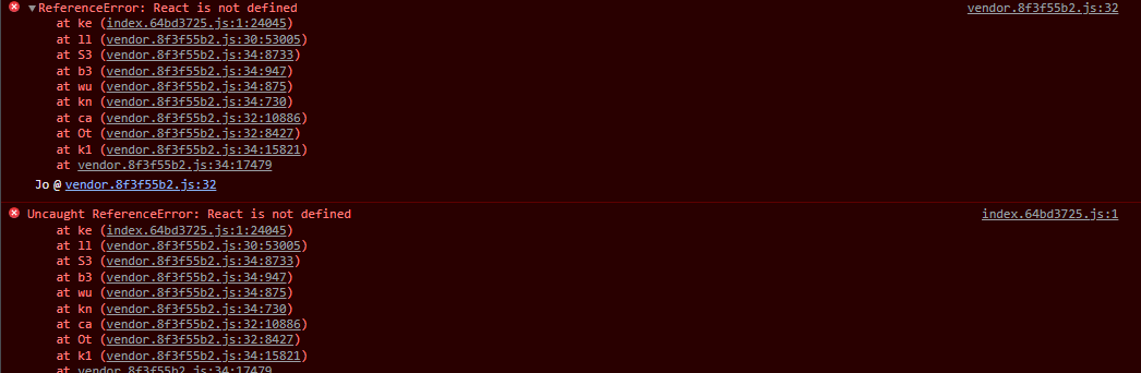 React is not defined in production · Issue #303 · nextui-org/nextui ...