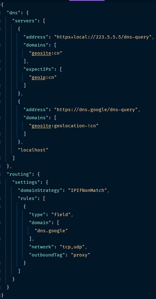 对DNS over HTTPS的流量进行代理会导致程序崩溃 · Issue #942 · 2dust/v2rayNG · GitHub
