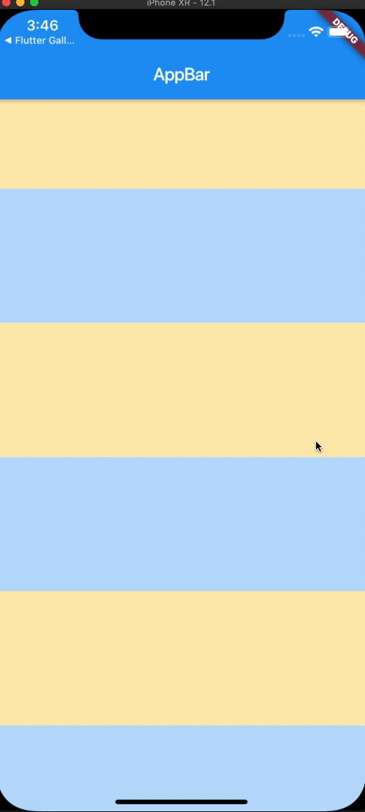 Make it clearer on how to "pin" a button to the bottom of a list ...