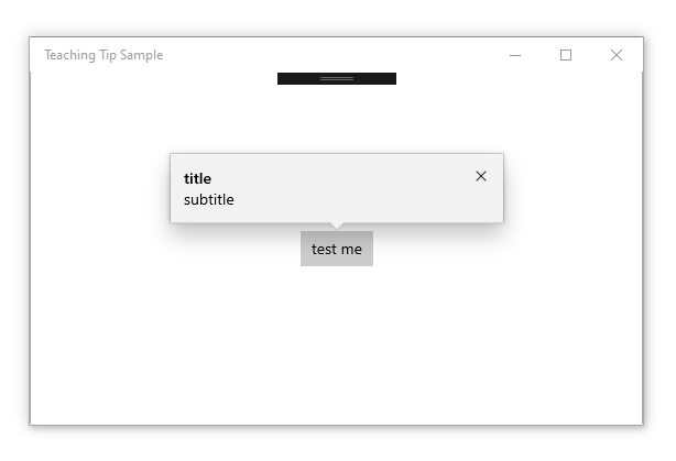 TeachingTip.Attach property not found · Issue #513 · microsoft ...