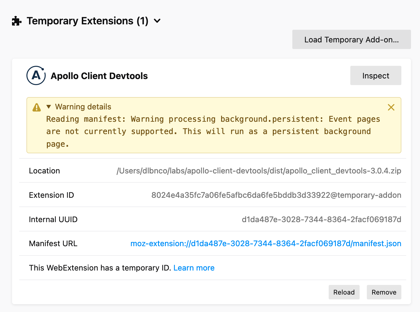 Firefox "This addon could not be installed because it appears to be