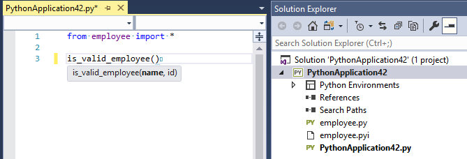 No completions using local type stubs when they are not opened in ...