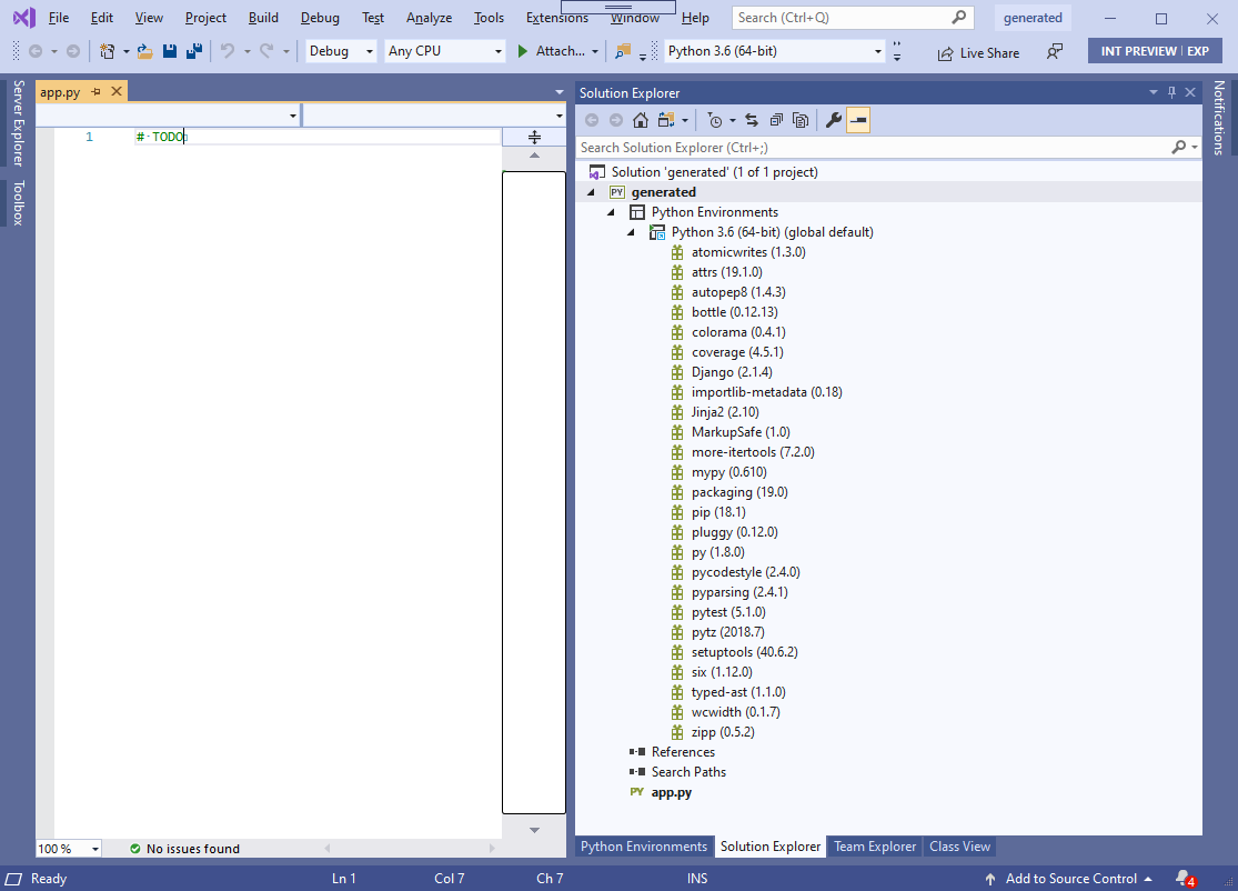 Test framework info bar should not say it found tests when there are no ...