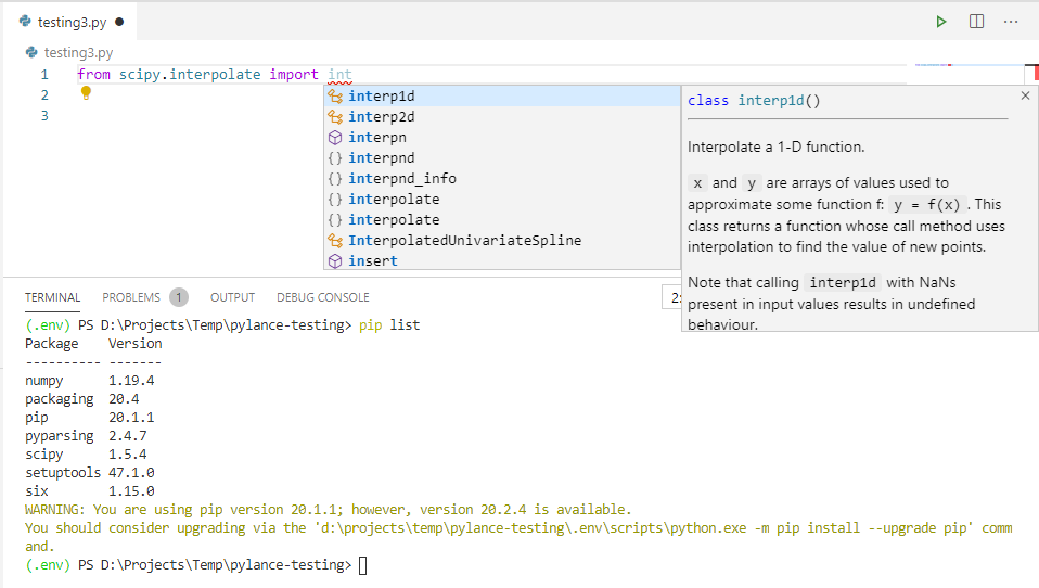 No inspection of modules / functions from installed packages · Issue ...