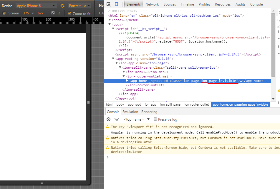Ionic 4 Old page overlays over current page after navigation · Issue ...