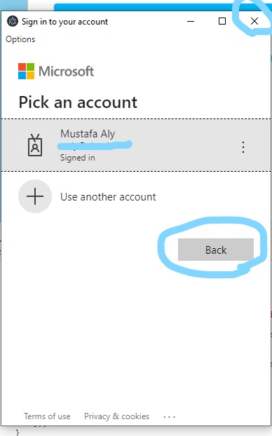 Can't Sign in again after cancelling the authentication popup by the ...