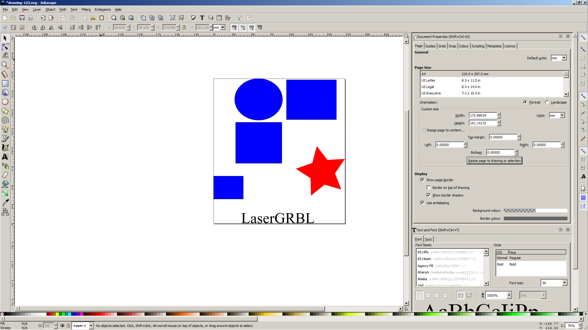 Positioning of imported SVG files · Issue 872 · arkypita/LaserGRBL