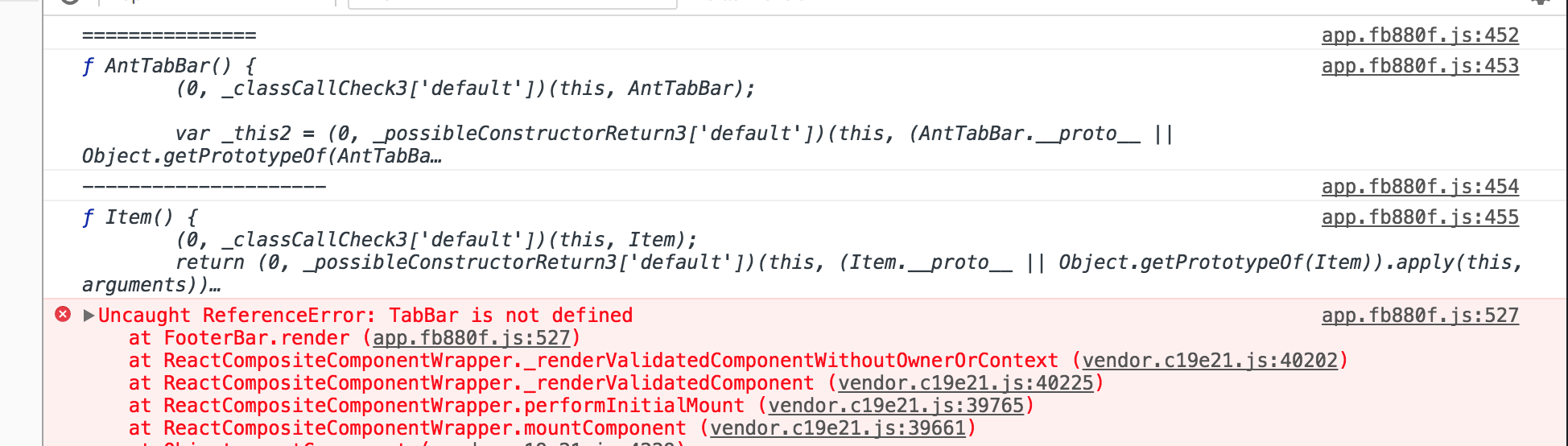 Uncaught ReferenceError: TabBar is not defined · Issue #1907 · ant ...