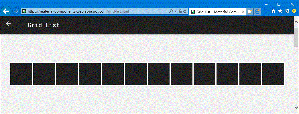 BUG: Grid List display error on IE 11 in win10 · Issue #895 · material ...
