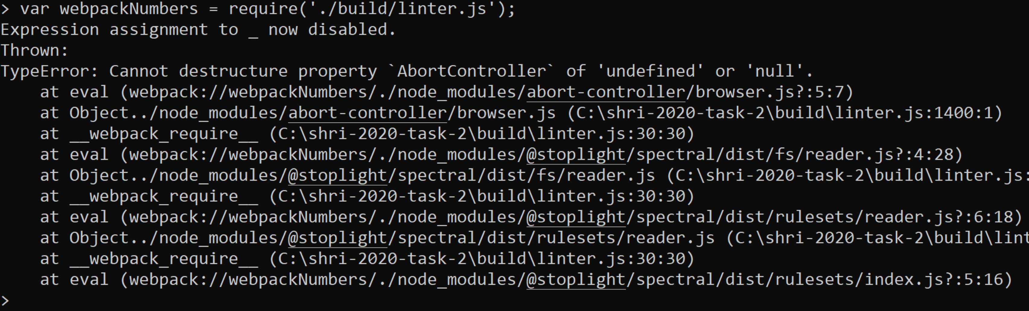 Help run build at browser and NodeJS · Issue 854 · stoplightio