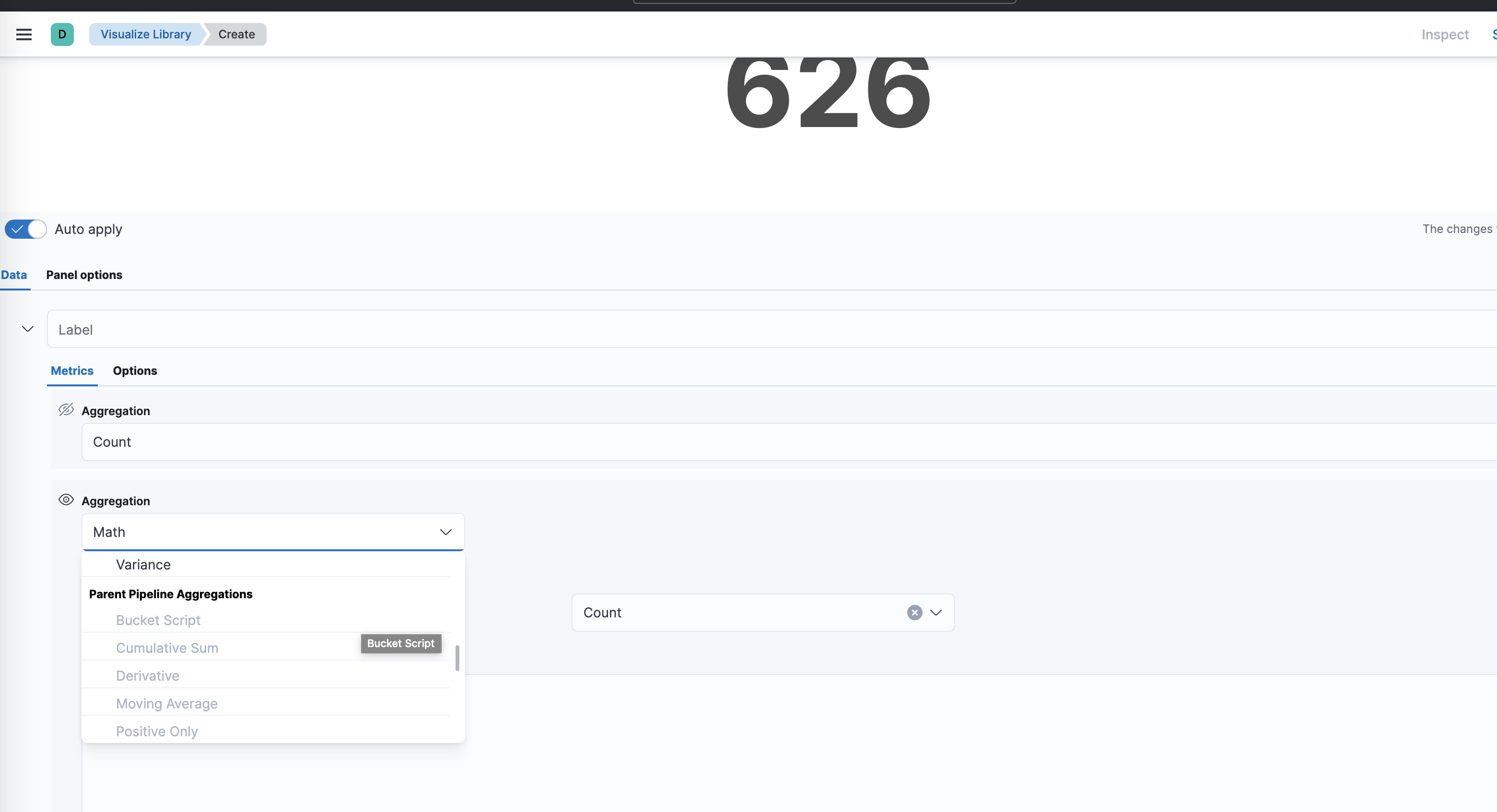 [TSVB] Bucket script is disabled for timerange mode · Issue 121270