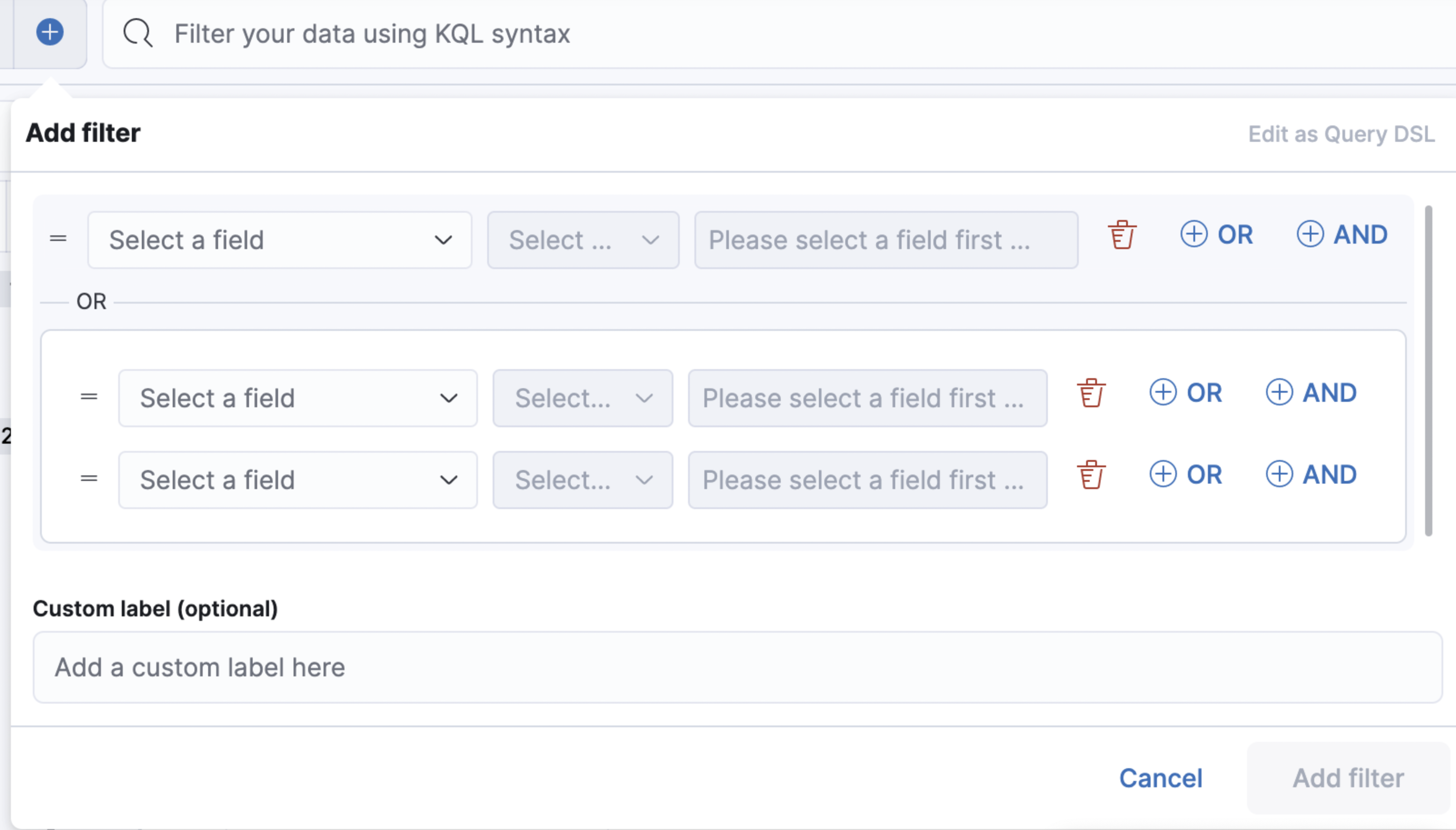 [Unified search] Create complex filters (ANDs/ORs) · Issue #144775 ...