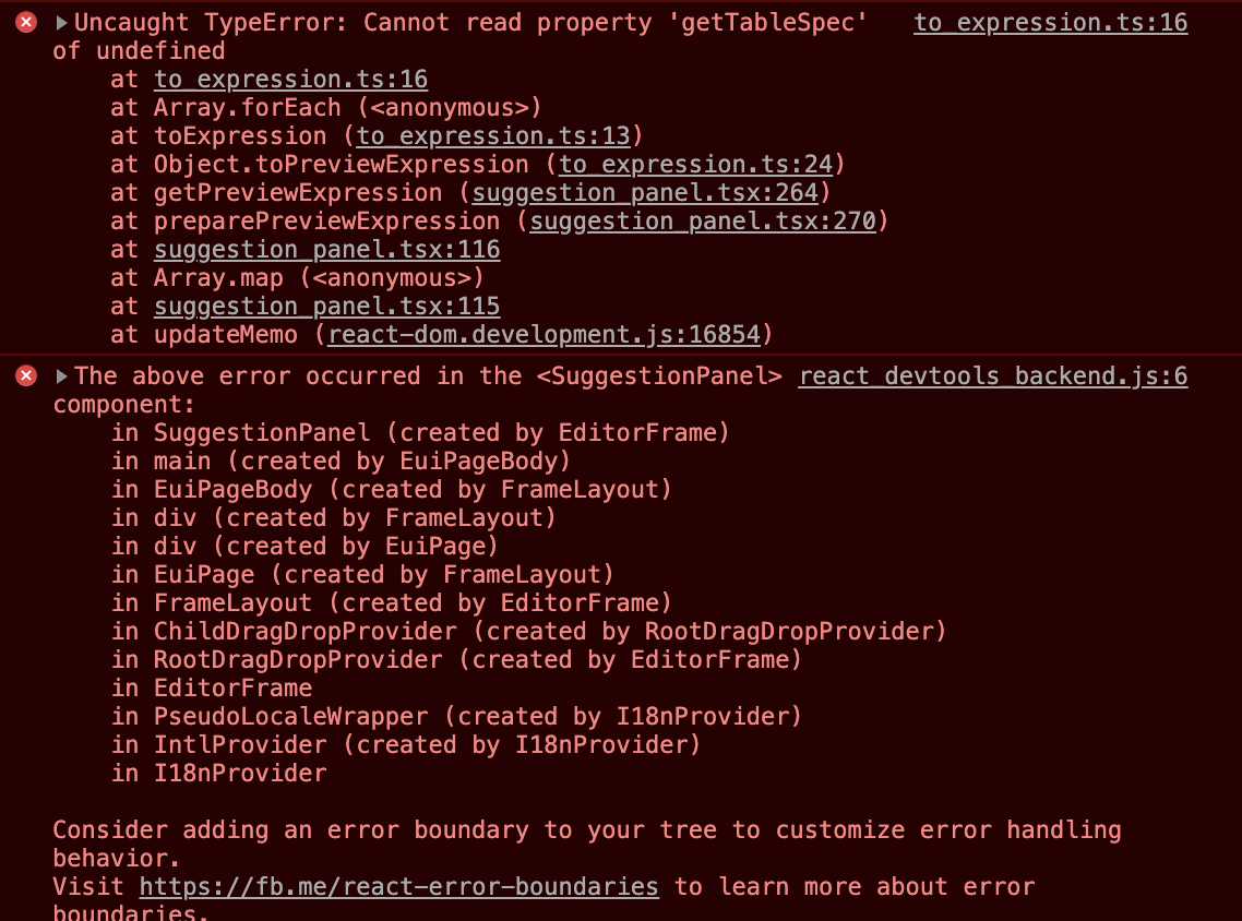 [Lens] Crashes with two layers and clicking on a suggestion · Issue