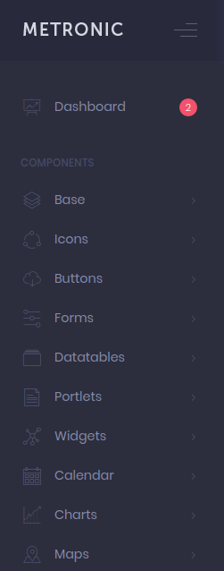 Change Sidebar UI · Issue #1070 · Cloudkibo/KiboPush · GitHub