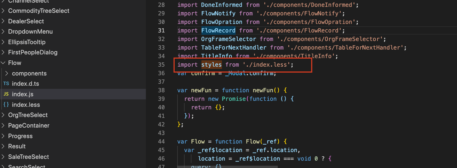 ice的项目，引入自己写的业务组件库，样式丢失 · Issue #5380 · alibaba/ice · GitHub