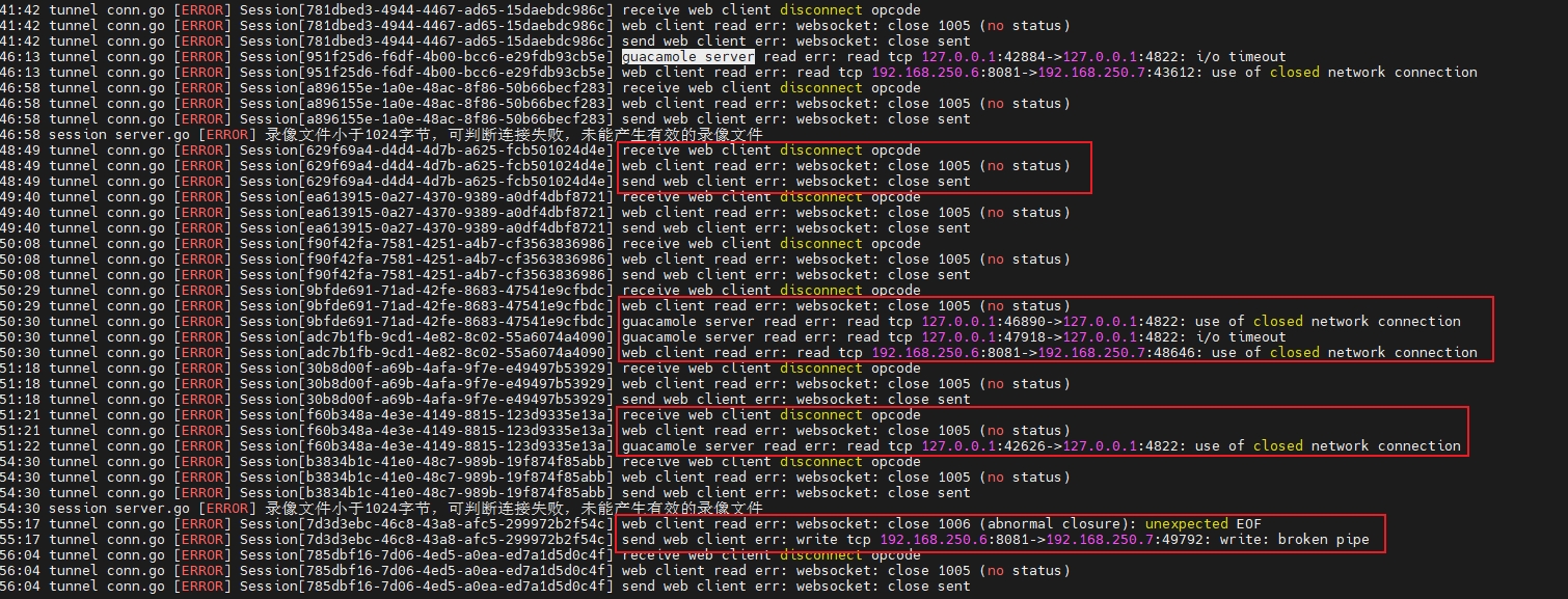 [Bug] 针对断连问题要怎么排查定位 · Issue #8759 · jumpserver/jumpserver · GitHub