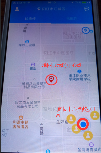 IOS 中心点数据和地图显示偶尔会出现一定偏移 · Issue #251 · qiuxiang/react-native-amap3d ...
