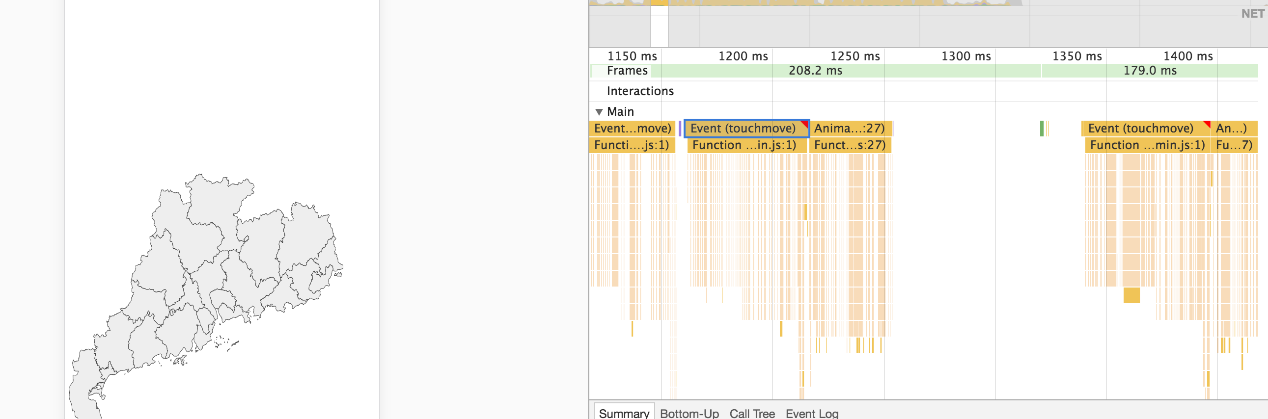 地图移动端性能太差（帧率低） · Issue #6004 · apache/echarts · GitHub