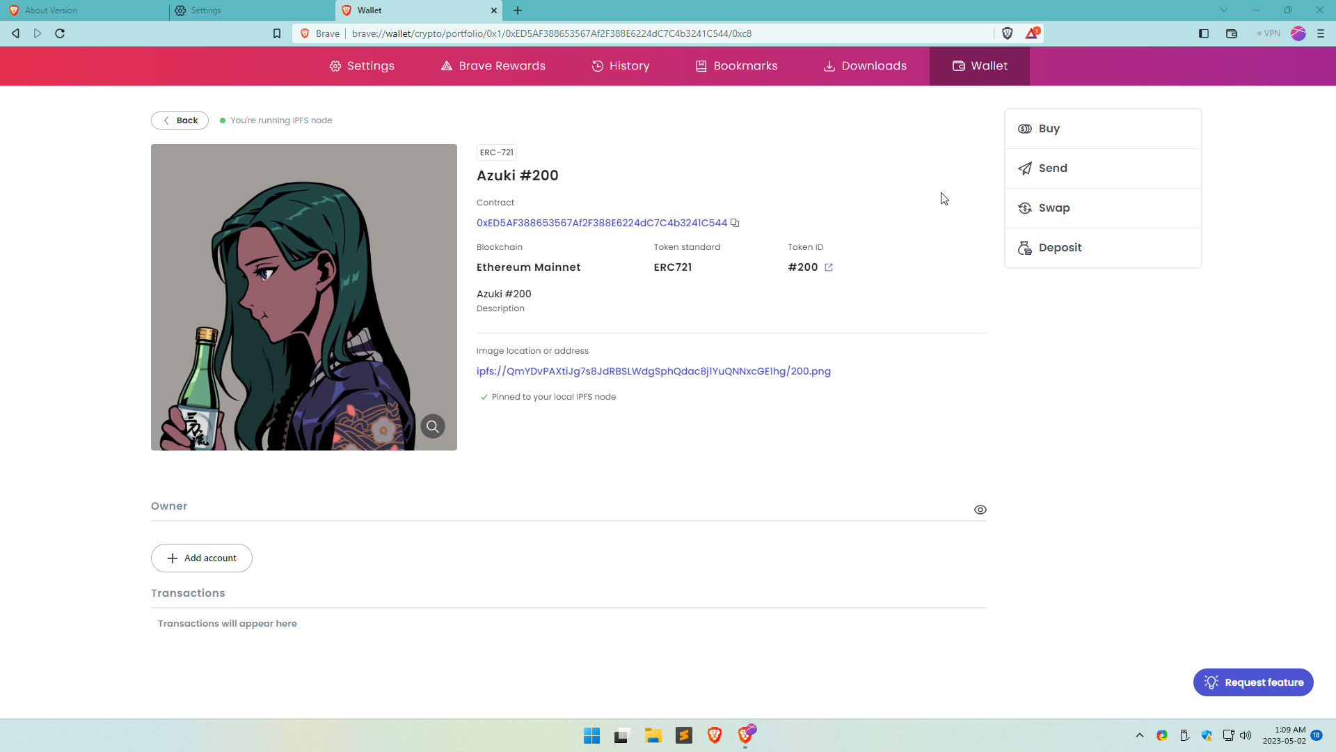 Hide network icon(1.51.x only) · Issue 30057 · brave/bravebrowser