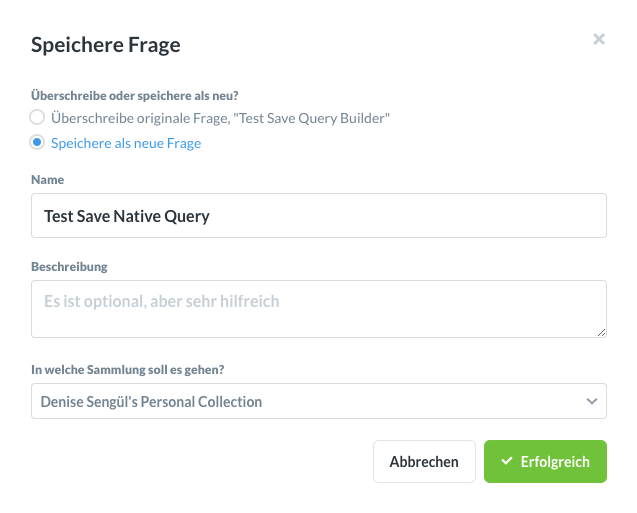 Unable to save Native Query Result as Question · Issue #12285 ...