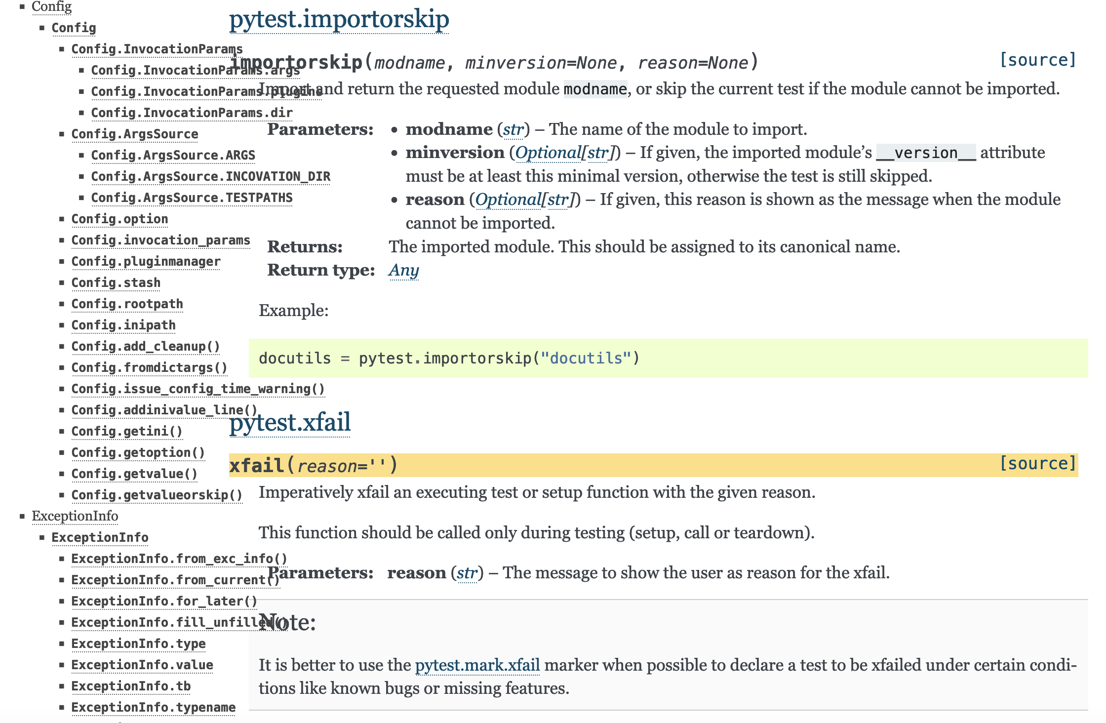 Documentation: API Reference not displayed correctly on webpage · Issue ...