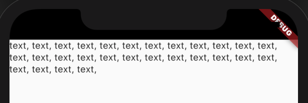 Flutter text widget display chinese have incorrect space in iOS device ...