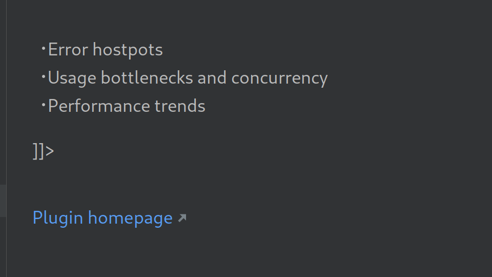 patchPluginXml copies weird characters to plugin description from the ...