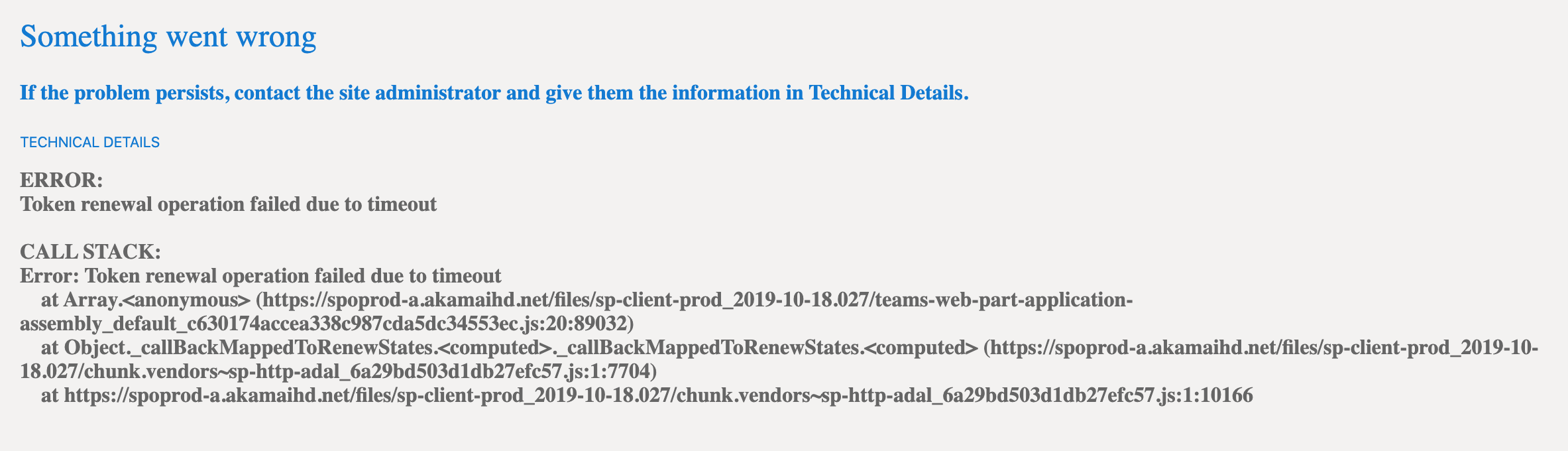 SPFx Solutions are dead in MS Teams · Issue #4884 · SharePoint/sp-dev ...