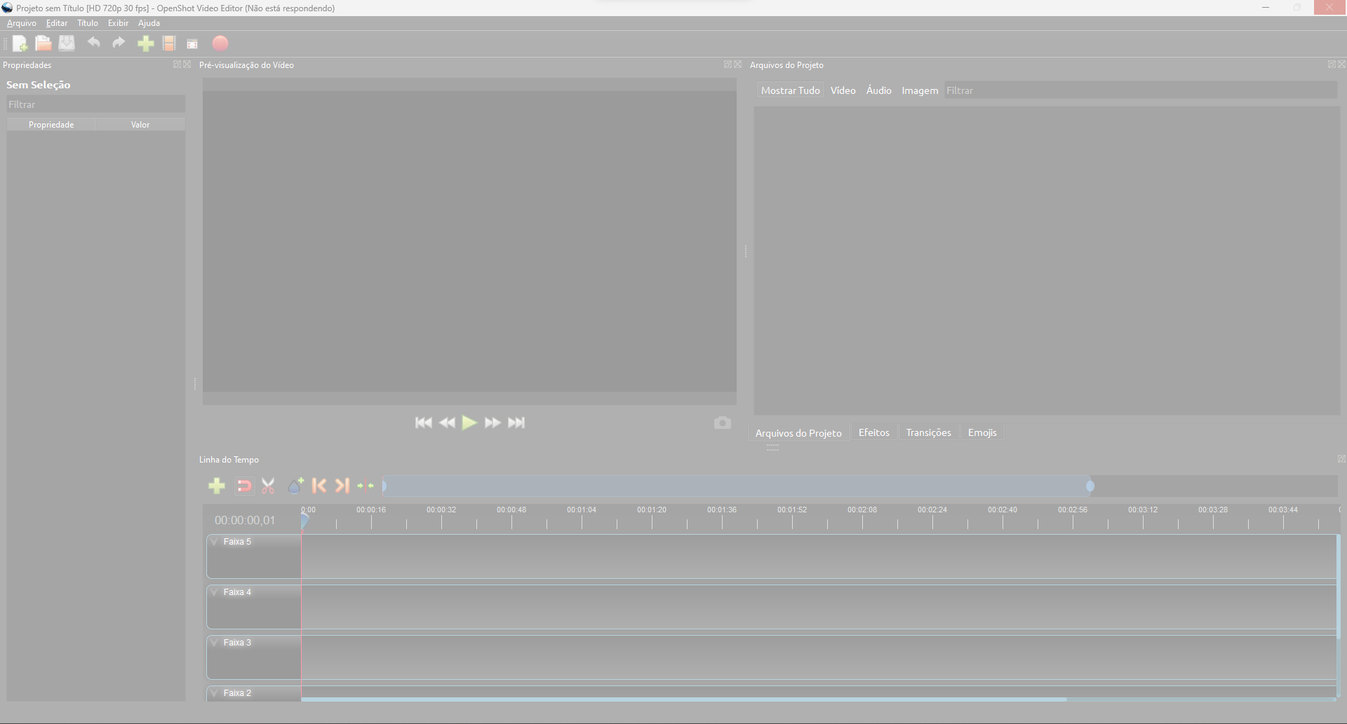 freezing right after opening · Issue 5213 · OpenShot/openshotqt · GitHub