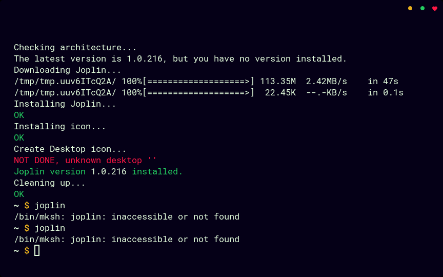 Error when installing on Linux · Issue #3307 · laurent22/joplin · GitHub