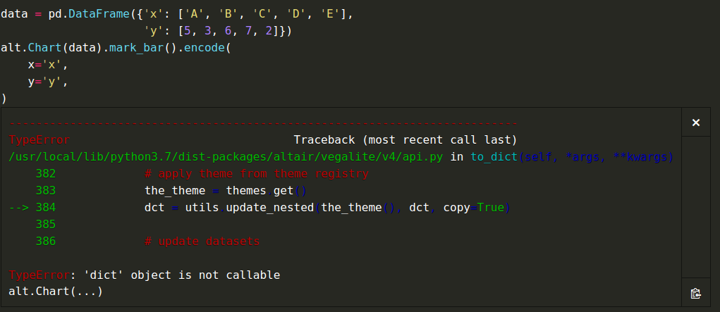 typeerror-dict-object-is-not-callable-with-simple-example-issue