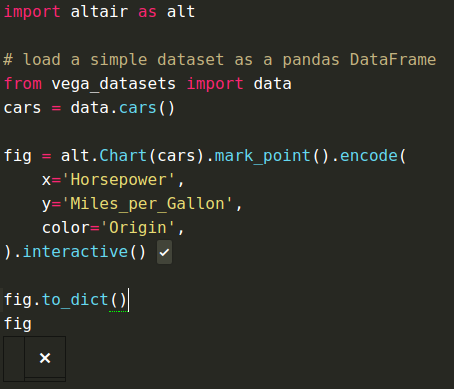 Empty plot when using DataFrame as Chart object · Issue #765 · vega ...