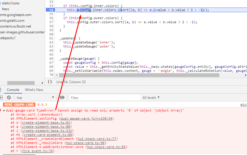Cannot add property min, object is not extensible · Issue 25 · custom