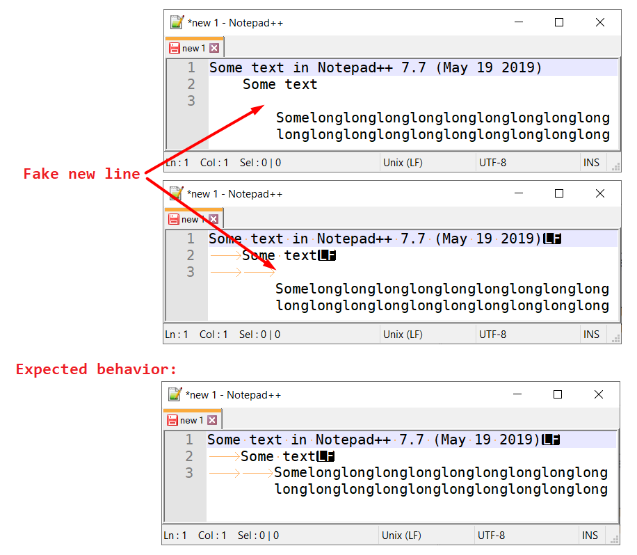 Fake new line when using indent before long line without spaces in wrap ...