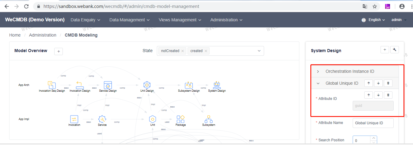 CMDB模型管理的CI属性操作按钮错位导致无法操作 · Issue #425 · WeBankPartners/we-cmdb · GitHub