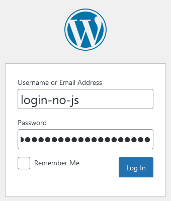 JavaScript turned off