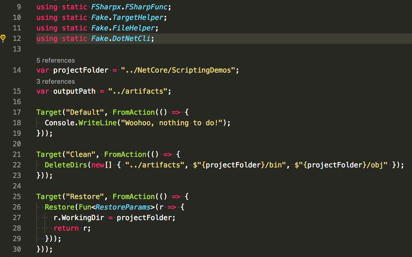 Allow suppressing of reference count for top level script variables ...