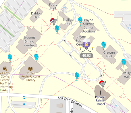 Lemoyne College Campus Map Github - Tomkeays/Lemoyne-Pogo: Le Moyne Pogo Map