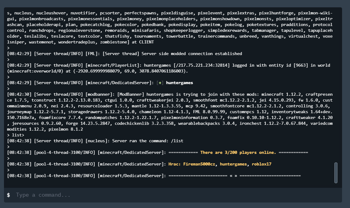empty lines in the console · Issue #3317 · pterodactyl/panel · GitHub