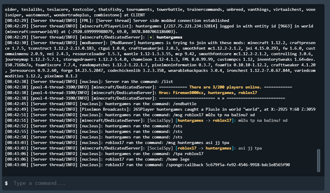 empty lines in the console · Issue #3317 · pterodactyl/panel · GitHub