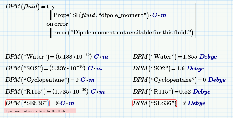 mathcad dpm