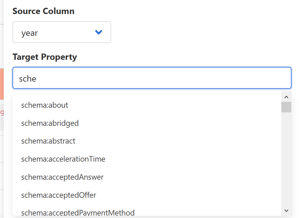 Documentation of built-in namespaces for Target Property (and their ...