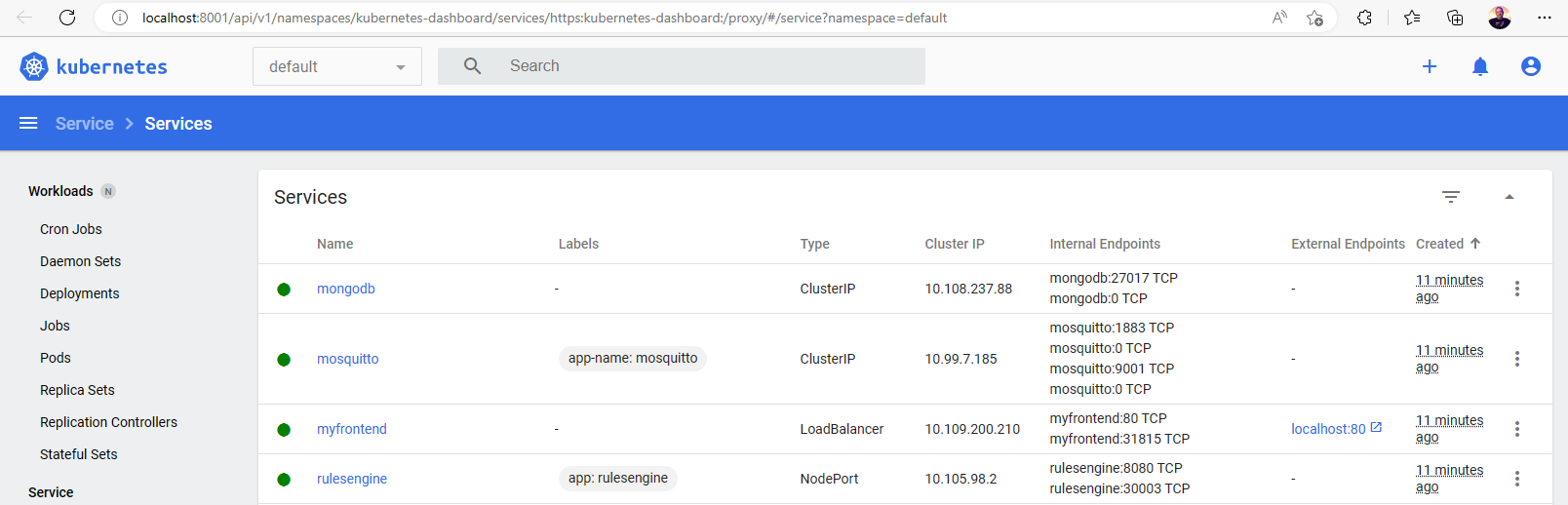 [K8s] When deployed to Kubernetes from "Docker for Desktop" fails with ...